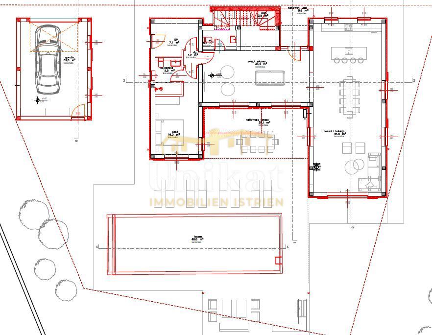 Casa di lusso a 2,5 km dal mare